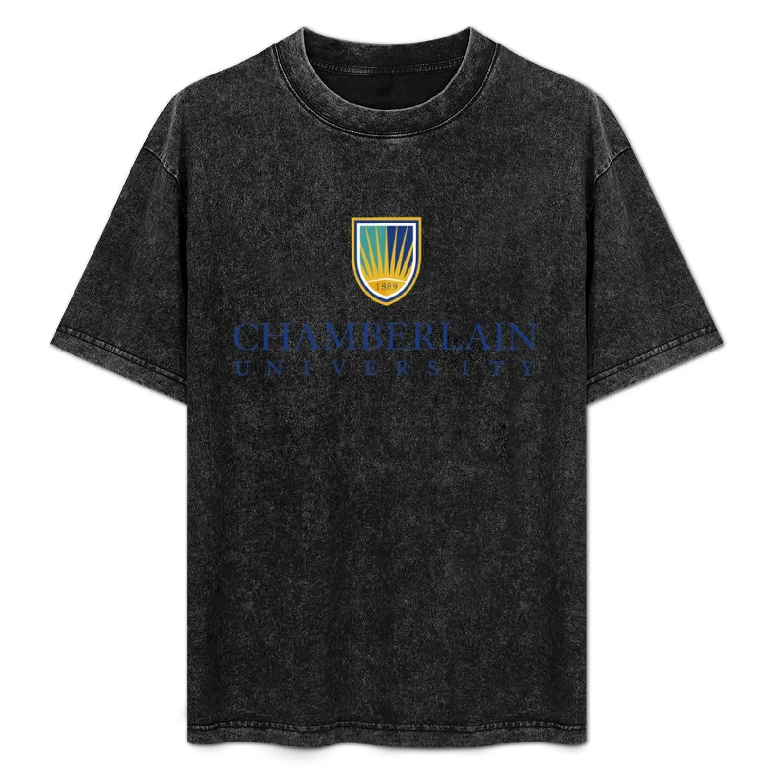 

Chamberlain College T-Shirt kawaii clothes tops T-shirts man vintage t shirt men