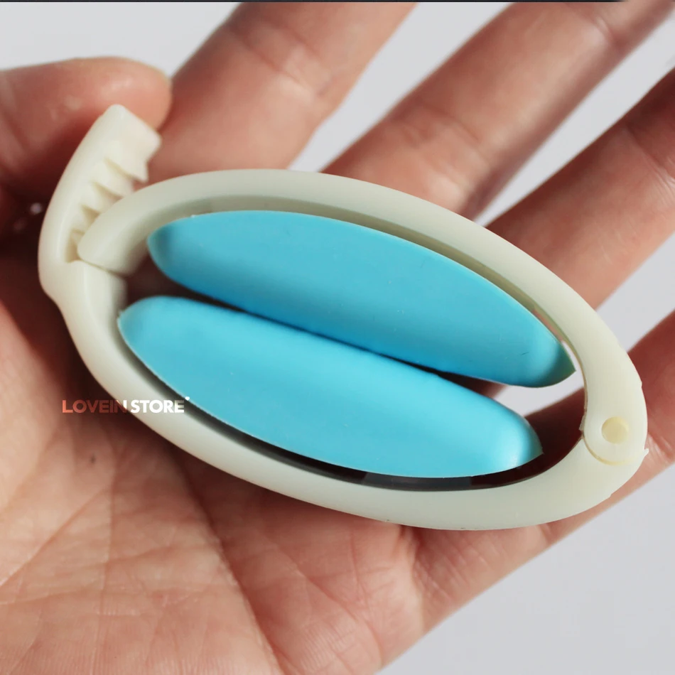 Adjustable Penis Clamp Urinary Incontinence Penile Care Clamp Clip Silicone Medical Manage Men Genital Lock Dick Ring Sex Toy