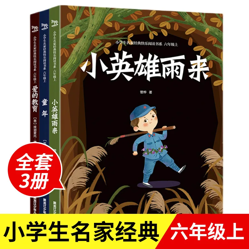 Primary School Students' Extracurricular Reading Materials, Happy Reading Books, Childhood Scarecrow, Little Hero, Rain Comes