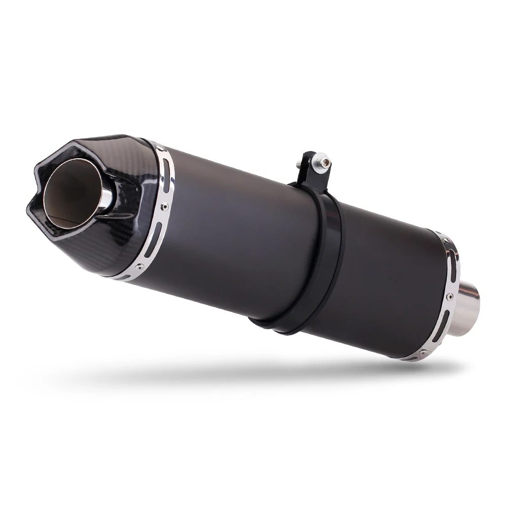SXLL 51 مللي متر العالمي للدراجات النارية العادم الخمار أنبوب تعديل سكوتر العادم Benelli Zx4R Duke390 CBR500 PCX Nmax Xmax R15 R3 #2