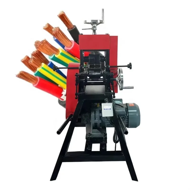 

Машина для переработки медного лома/кабеля 10-70 мм/20-120 мм/30-160 мм, станок для зачистки медной проволоки