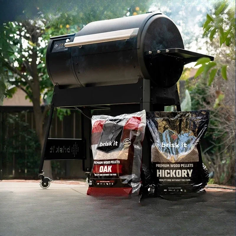 

American Smoked Wi-Fi Smart Pellet Grill American Grill Fruit Wood Grill 110v