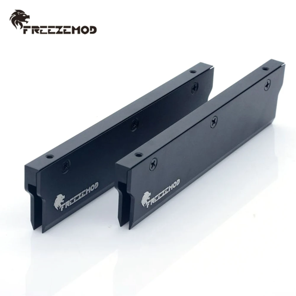 2pcs FREEZEMOD RAM Armor Memory Cooler Vest Metal Cover Wide Narrow Frosted Surface Water Cooling PC MOD Multi Color MEO-PM0AB