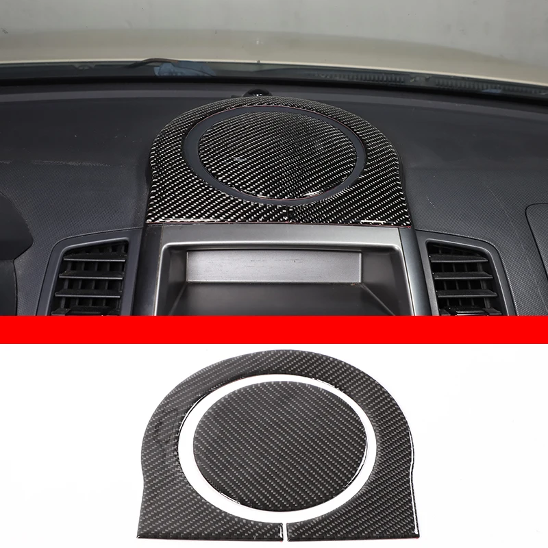 

For Kia Soul AM 2009-2013 Soft Carbon Fiber Car Dashboard Panel Cover Sticker Car Interior Protection Accessories