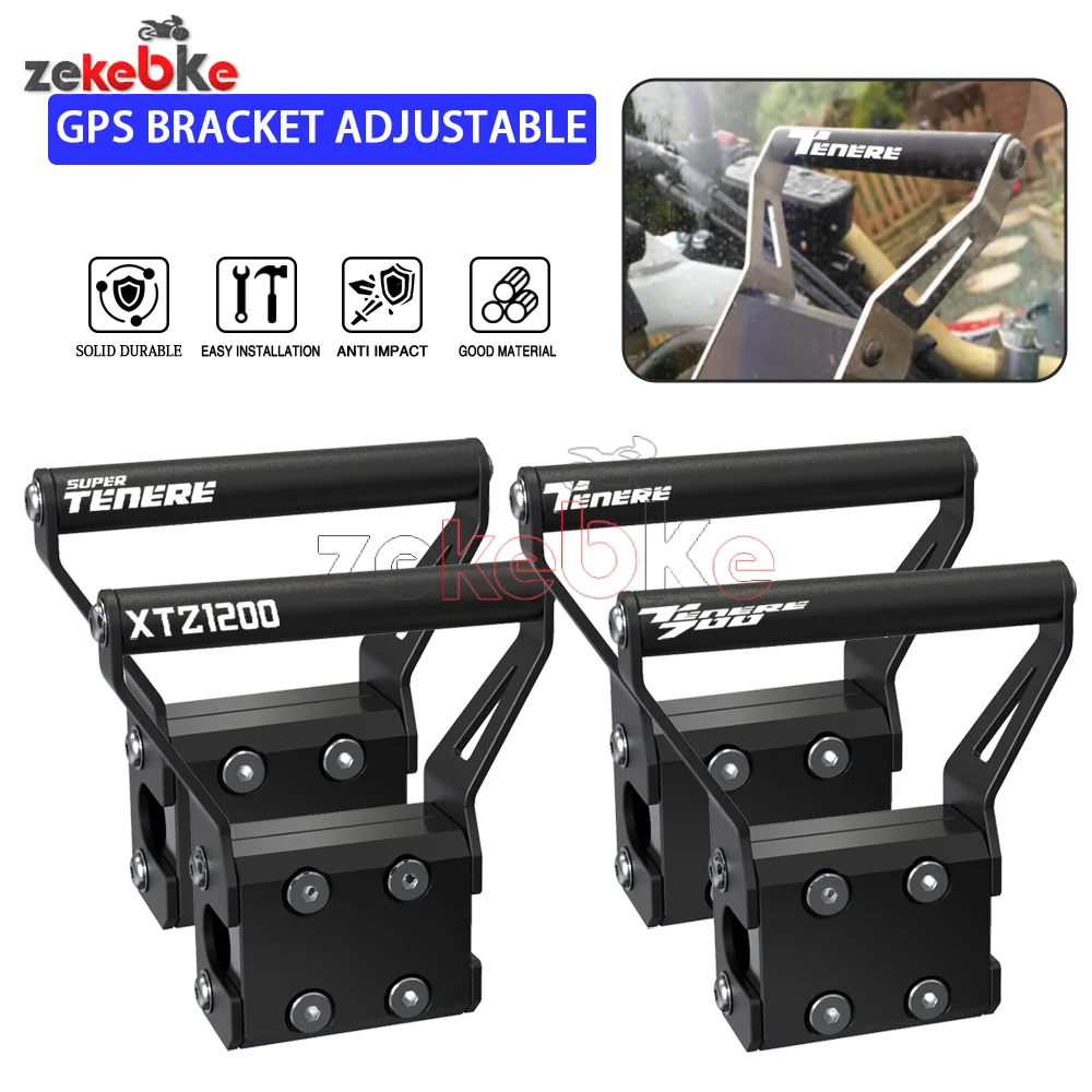 

Для Yamaha Super Tenere XTZ1200 2014-2020-2021-2022-2023-2024 держатель-подставка для телефона GPS-навигационная пластина монтажный кронштейн