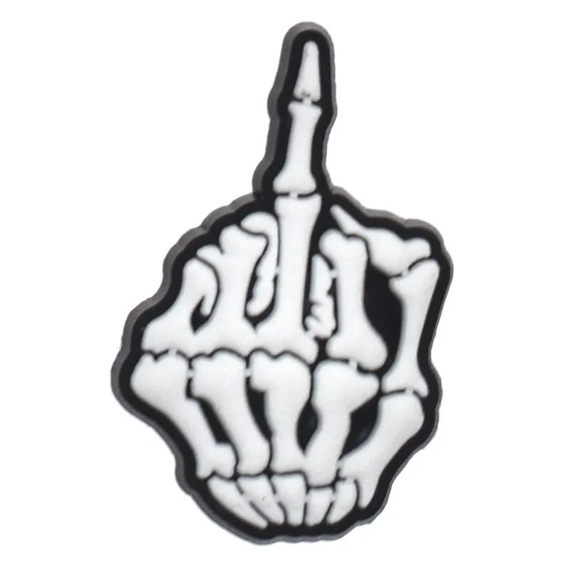 MINISO Horror Halloween 21-90pcs Mix Shoe Charm PVC Dekorasi Berbagai Gaya Dapat Dilepas Tahan Air untuk Pesta & Natal Sebagai Hadiah