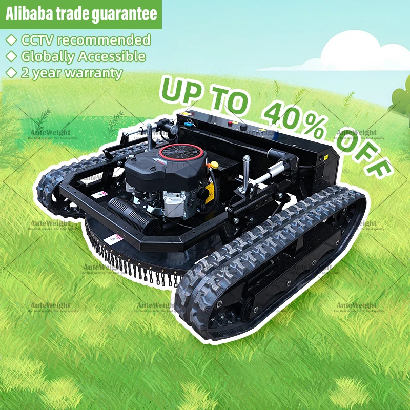 Free shipping CE Euro 5 Automated Lawn Mower Self Propelled Remote Control Garden Grass Crawler Lawn Mower