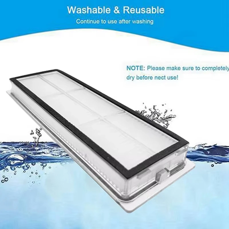 Piezas de repuesto para Robot aspirador Xiaomi X20 + / X20 Plus, cepillo lateral principal, filtro Hepa, mopa, paño, bolsa de polvo, accesorios