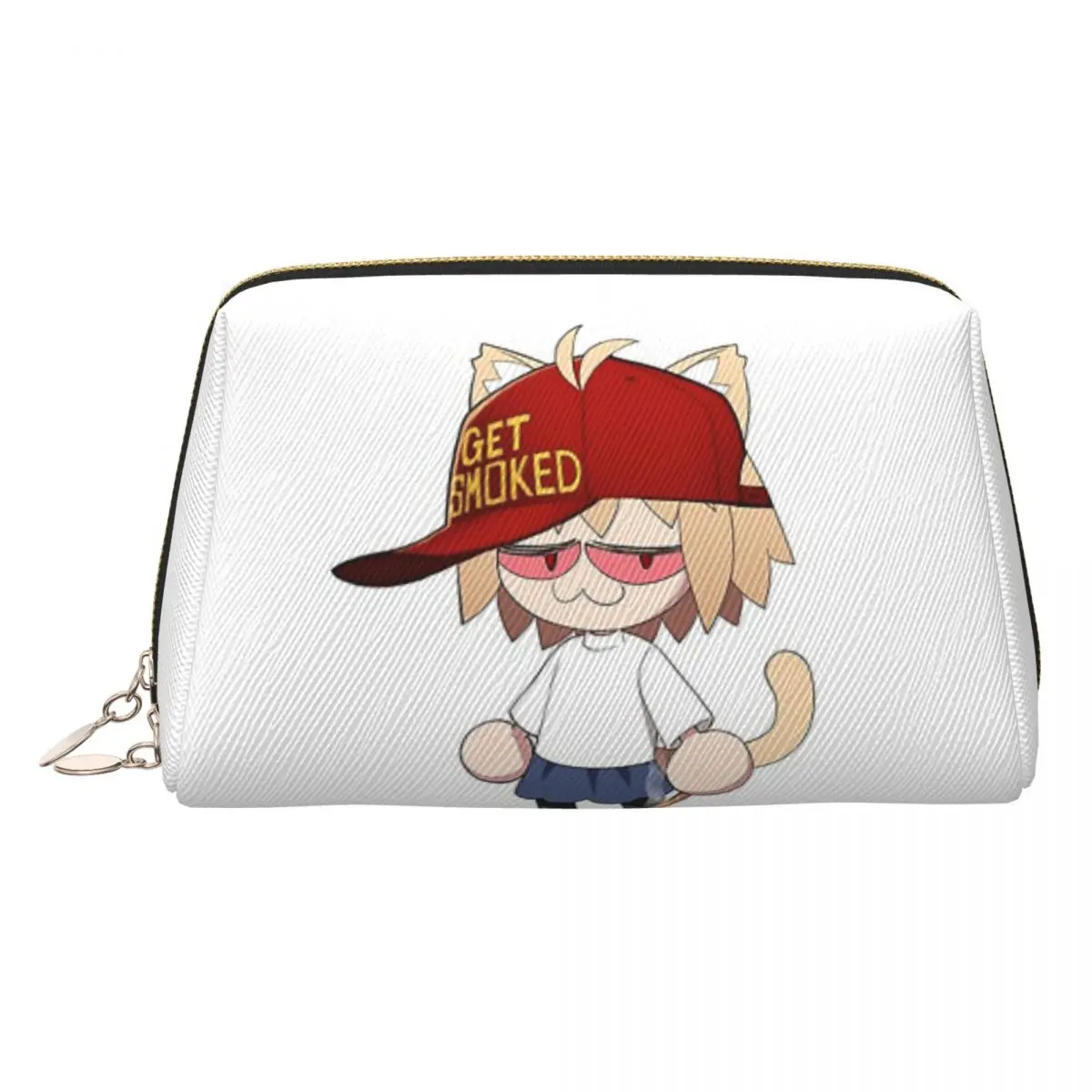 

Smoking Neco Arc Women Cosmetic Bag Travel Makeup Organizer Pouch Toiletry Storage Dopp Kit Box