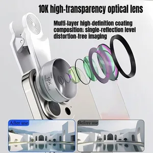 wide-angle lens high-definition camera mobile phone live broadcast external glass lens photo live broadcast lip-syncing