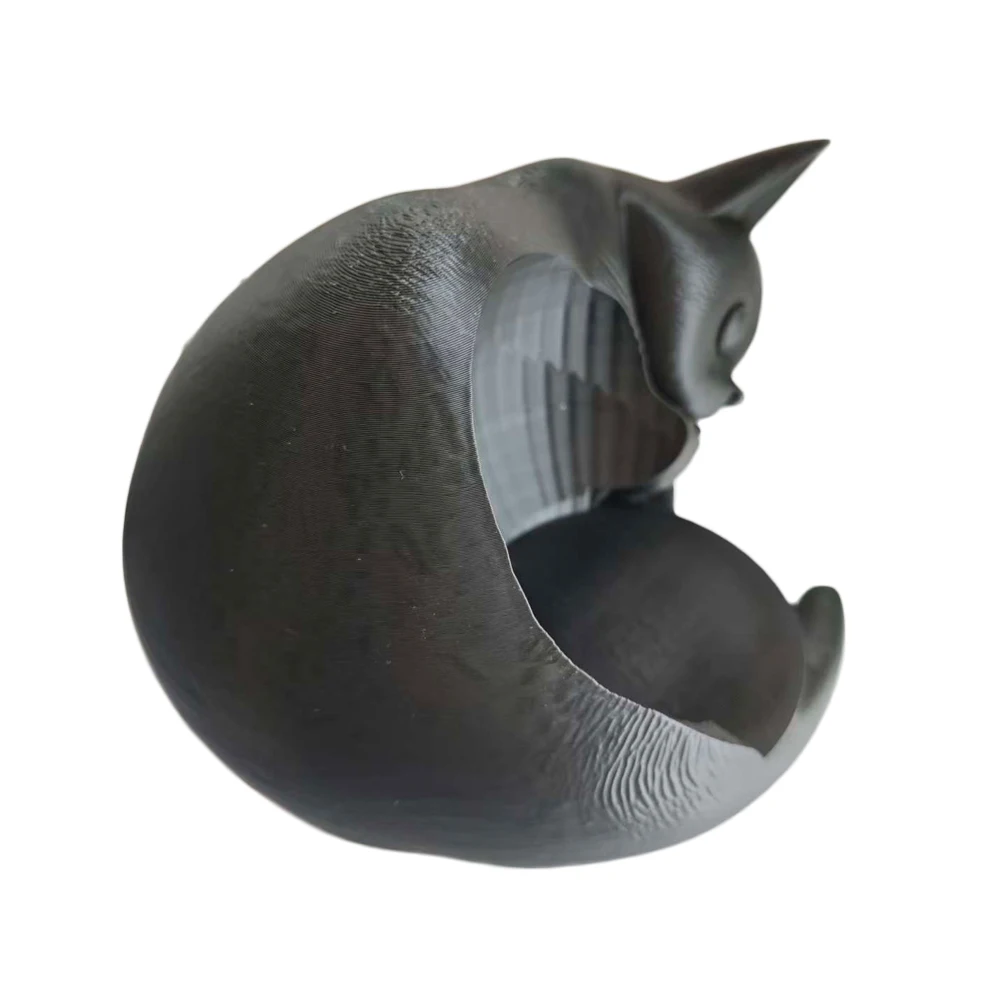 

3D-печатная подставка в форме кошки для Echo Dot 5-го поколения, настольный органайзер из PLA+ для Echo Dot 5, аксессуар