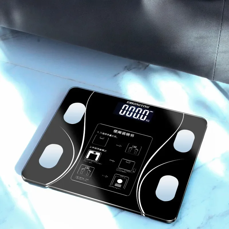 Weighing Scale Digital Body Weight Scale Electronic Scales Weights Fat Analyzer Measuring Tools & Scales Balance Precision Home