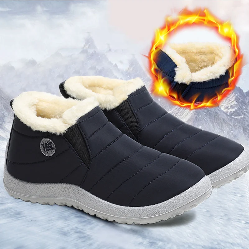 Sneakers Vrouwen Waterdichte Winter 2025, Schoenen Schoeisel Dikke Sneakers Effen Schoenen Voor Vrouwen Outdoor Dikke Bont Schoenen Vrouw Mujer