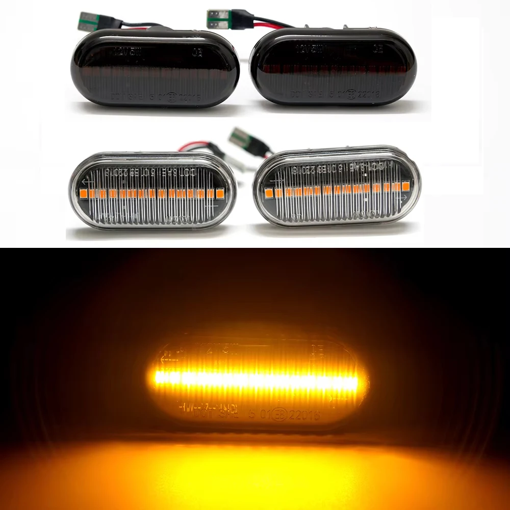 

For Renault Clio 1 2 KANGOO MEGANE ESPACE TWINGO MASTER Led Dynamic Side Marker Turn Signal Light for Dacia Opel Smart FORTWO