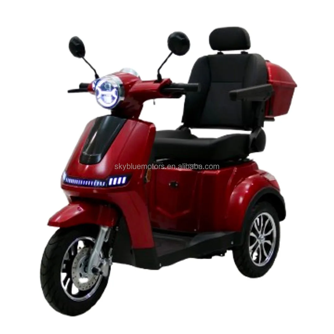 

Factory Hot Selling EU Best Selling Electric Motorcycle 1000W 25km/h Electric Mobility Scooter Moped Electric Scooter 3 Wheel f