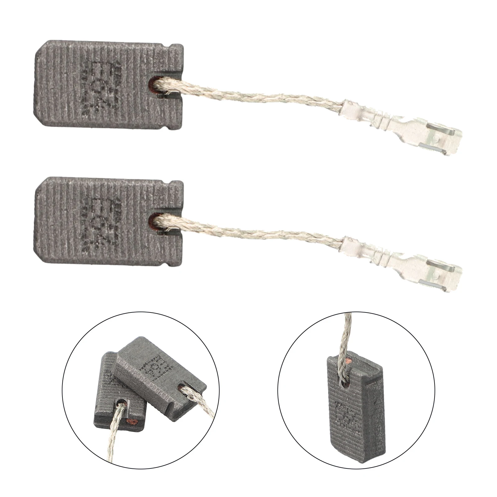 Practical Brand New Exquisite E64 Carbon Brush Accessories 6*10*17mm Angle Grinder Self-Stop 6pcs Carbon Brush