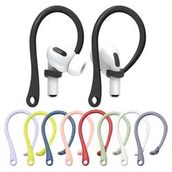 Earphone Anti-lost Clip For Apple AirPods 1 2 3 Pro Wireless Silicone Sports Bluetooth Earhooks Prevent Falling Earphones Holder