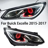 Head Lamp for Opel Buick Excelle LED Headlight 2015-2017 Headlights LED daytime running light Devil's Eye high-end xenon lamp