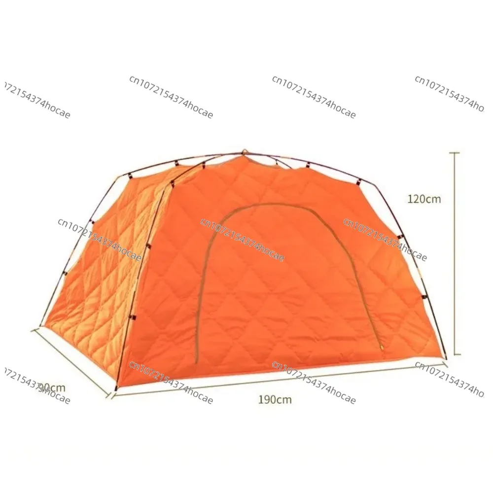 Thickened Cotton Sandwich Indoor Bed Tent Warm Privacy Soundproof Tent for Winter Home