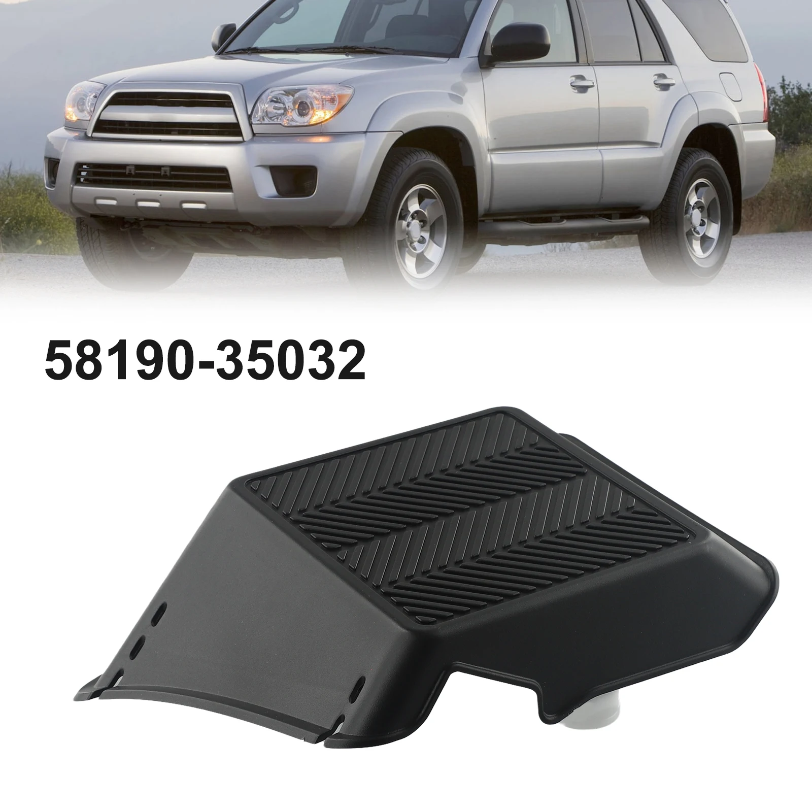 Enhance Your Driving Comfort with this AUTOMATIC TRANS FRONT FOOT REST for TOYOTA For 4RUNNER For FJ CRUISER (5819035032)