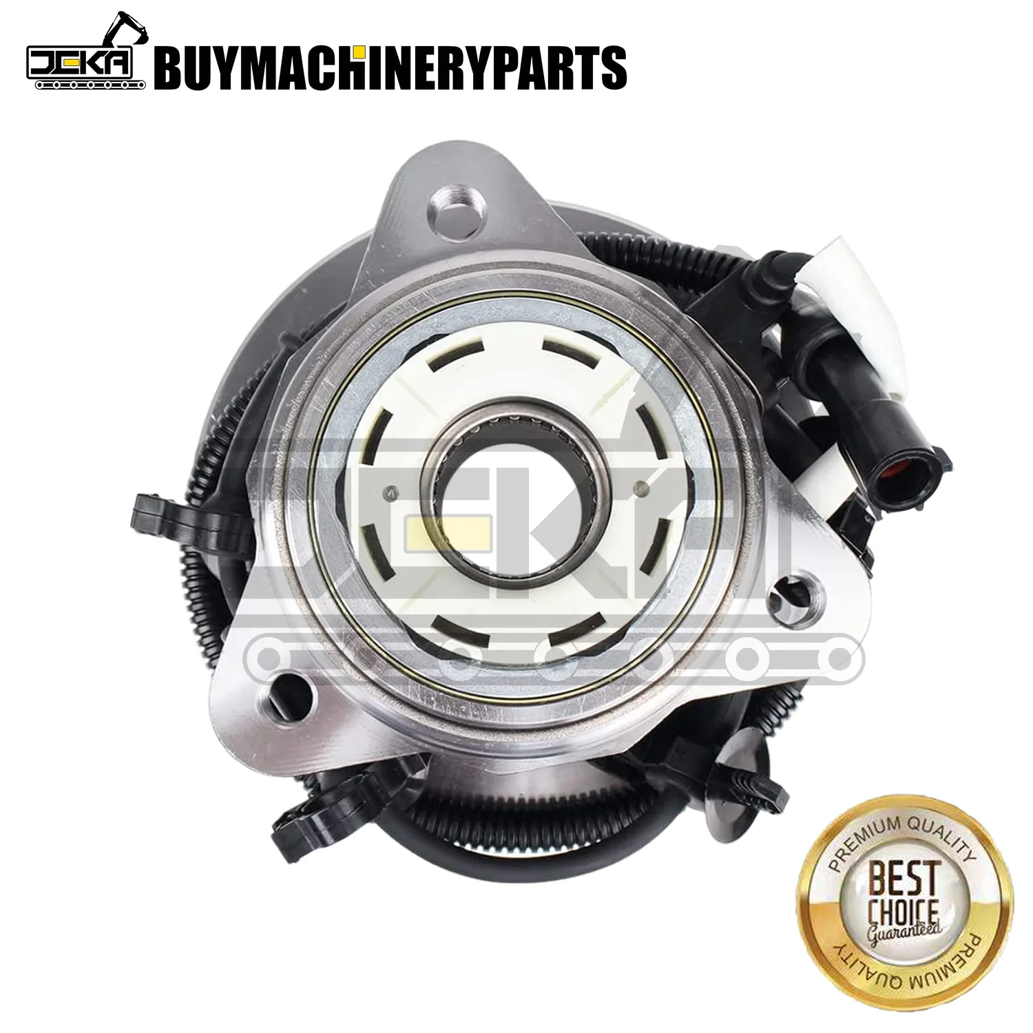 515027 Front 4WD Wheel Hub and Bearing Assembly Compatible with 98-00 Ford Ranger, 98-00 Mazda B4000 5 Lug W/ABS Set of 2