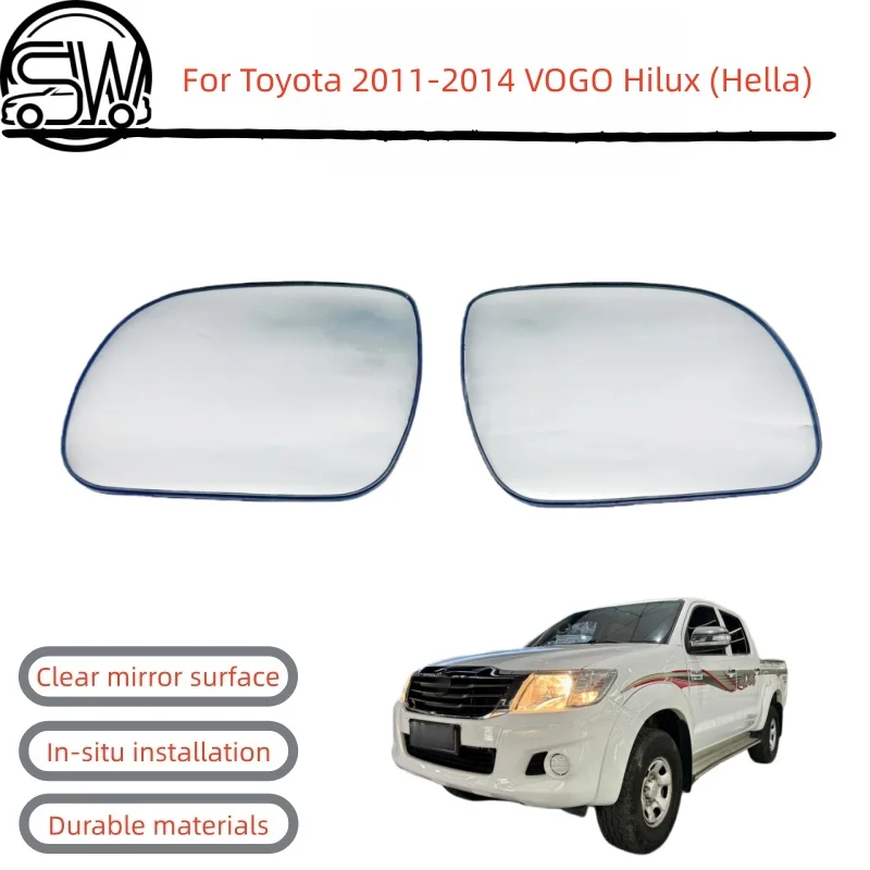 

For Toyota 2011-2014 VOGO Hilux (Hella) Rear View Mirror Lens, Side Mirror Lens, Reflective Mirror Glass