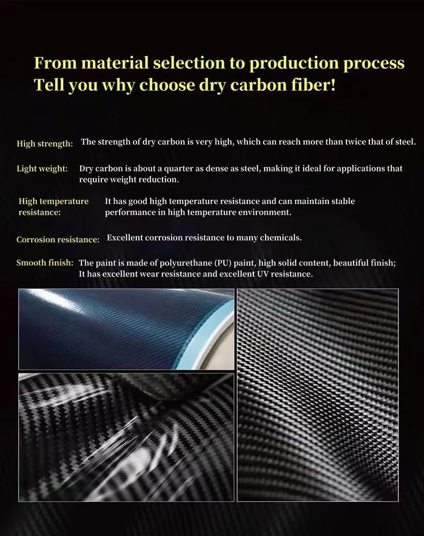 Venda quente estilo mp real seco fibra de carbono modificado pequeno pára-choques lábio conjunto de três peças amortecedor dianteiro adequado para bmw f90 m5