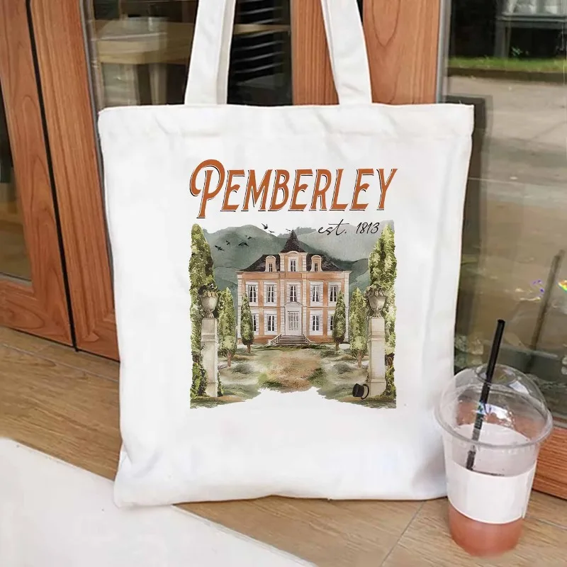 بيمبرلي حمل حقيبة جين أوستن حمل حقيبة دودة الكتب حمل حقيبة الكبرياء والتحامل حقيبة المرأة كتاب عاشق الهدايا الأدبية حمل حقيبة #4