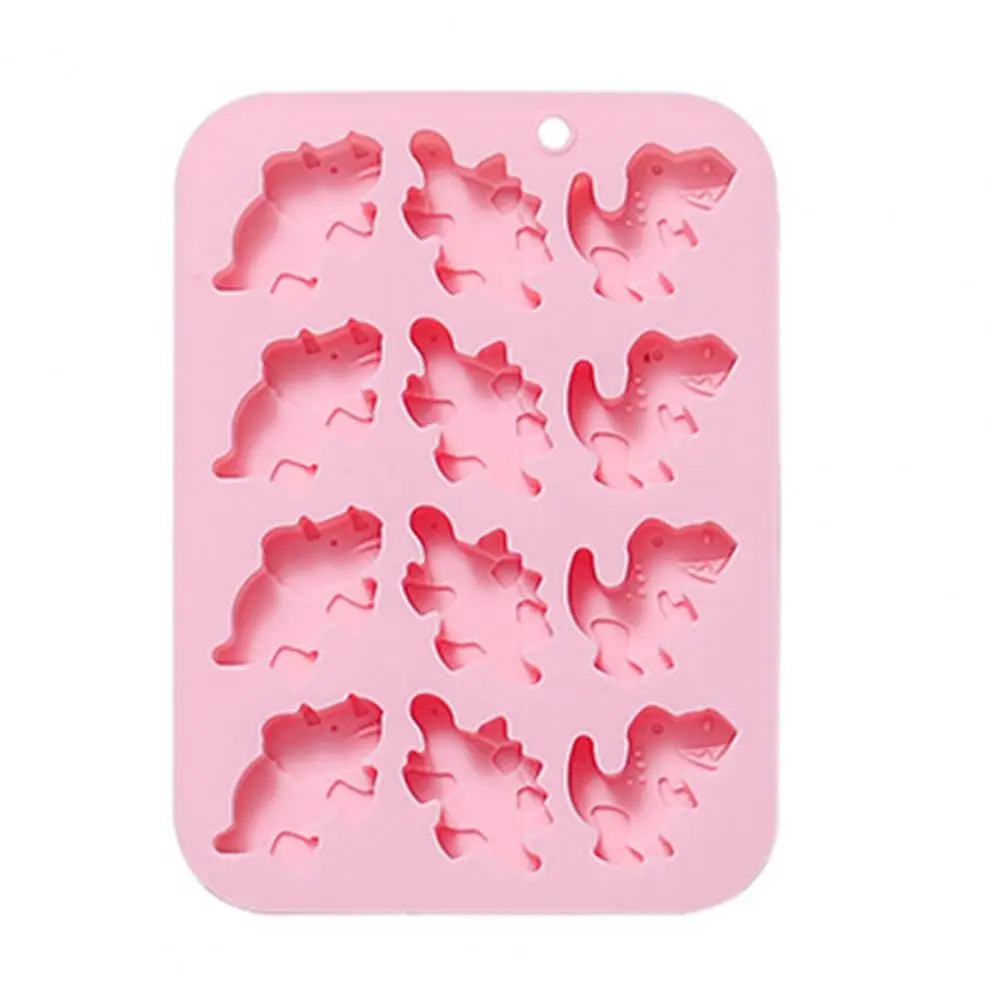 

Silicone Mold Dinosaur Silicone Mold Dinosaur-shaped Ice Mold Silicone Tray for Cake Making Flexible Chocolate Ice Cubes Maker