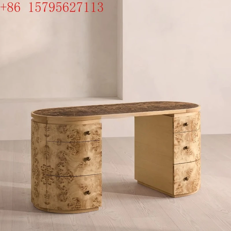 

Роскошный каменный стол в средневековом стиле, ретро-дизайн, стол из натурального мрамора