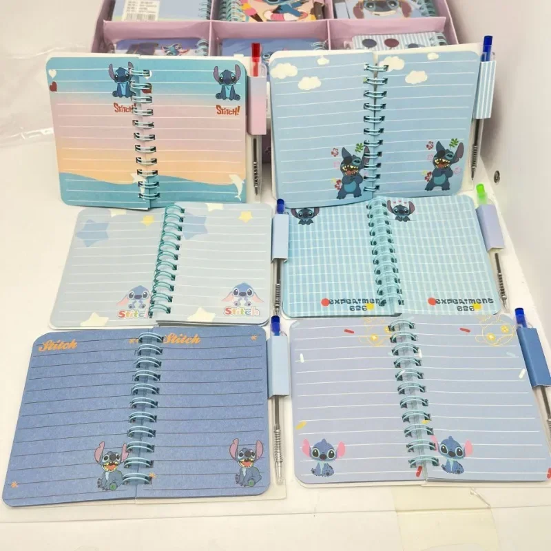 Disney Stitch Notebook Cute Cartoon Anime Stitch Coil Book Memo Book Children Learning Stationery Office Supplies Holiday Gifts