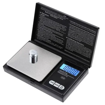 Balances à bijoux pour or argent Sterling balance numérique grammes balances électroniques 100g/200g/300g/500g x 0.01g/0.1g Mini poche