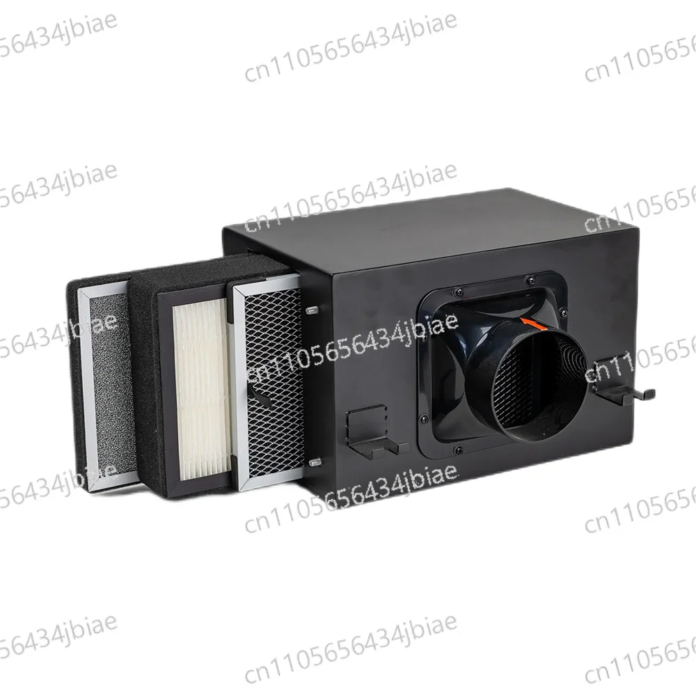Air Filter Box 8 Inch Dia 200MM with 3 Layers Filters Pre-filter and Carbon Filter For Ventilation Air Conditioner System