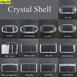 Cltgxdd custodia rigida protettiva in plastica trasparente da 1 pezzo per PSP PSV GBA SP NDSL DSI NDSi XL 3DS XL nuova console 3DS XLLL