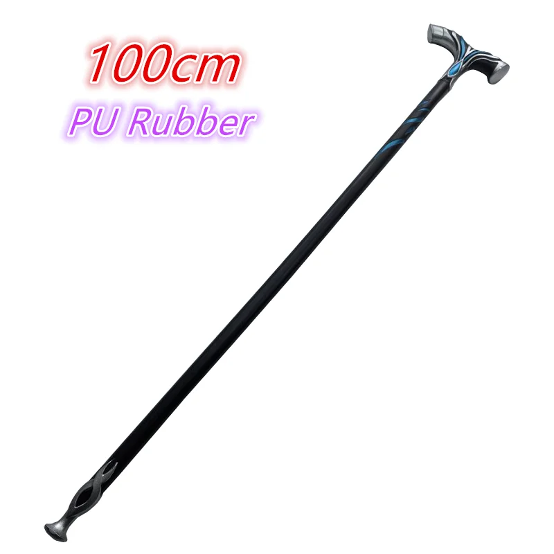 Genshin Impact Sword Neuvillette Sword Water Dragon King Judge's Scepter Katana Weapon Cosplay Props Safety PU Model Gift 100cm
