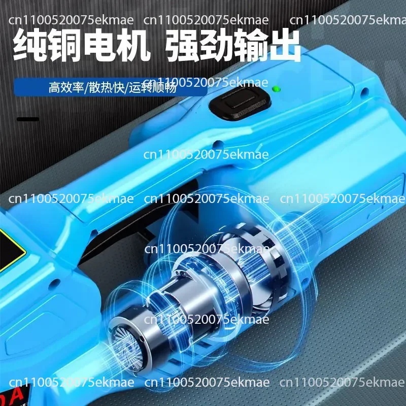 Electric baler, handheld charging PET plastic steel belt PP belt plastic brick and wood automatic hot melt packaging