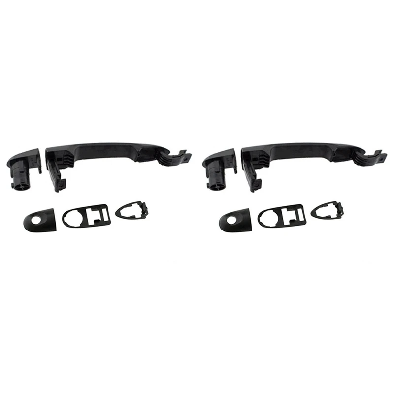 2X Front Rear Left Right Exterior Door Handle T For Renault Kangoo Express 2008-2017 7701478188