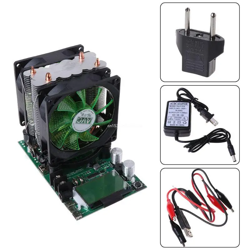 

180W 200V for DC Tester Electronic Adjustment Constant Load Meter with Cooling Fan for Power Capacity Testing Dropship