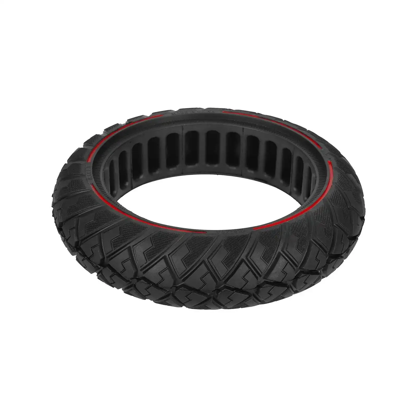 Ulip 10 Inch 8.10x2.0 Off Road Solid Tire for Xiaomi 4Go Ninebot E2&E2 Plus Electric Scooter Explosion Proof Scooter Tire Sets