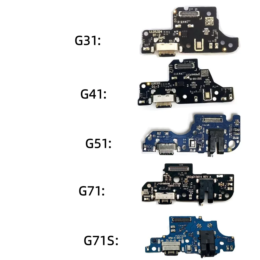 USB Charge Port Dock Connector Charging Board For Motolola Moto G31 G41 G51 G71 G71S XT2225-2 XT2169-2 Repair Replacement Part
