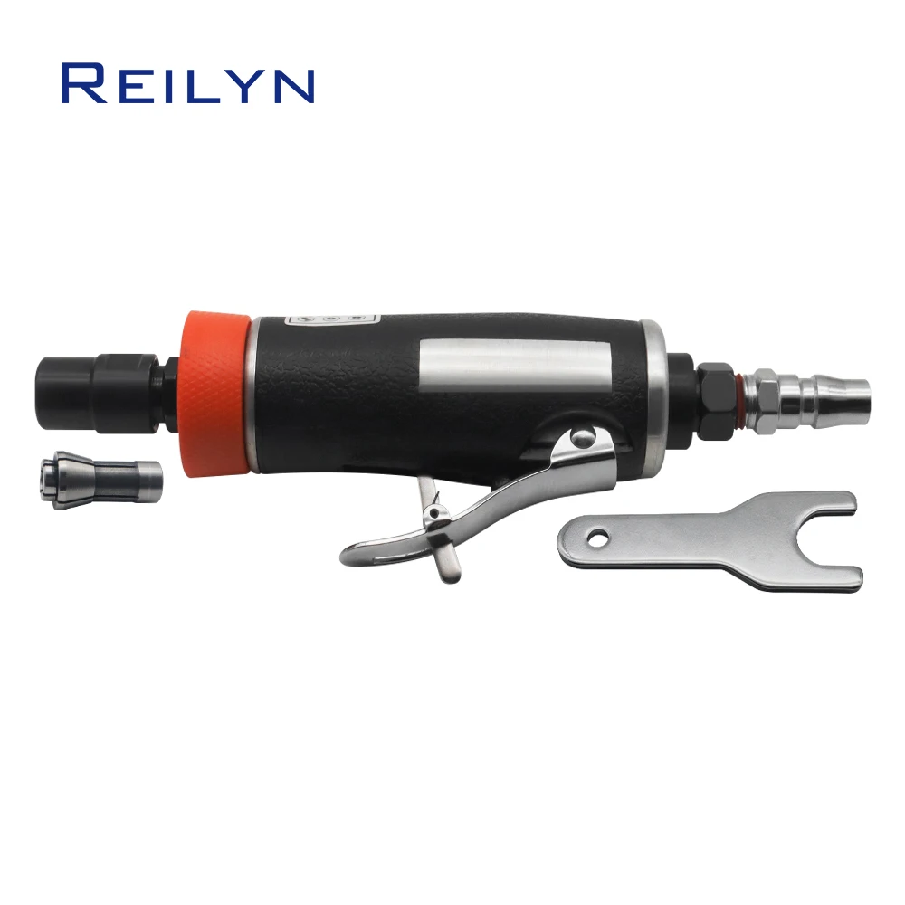 Reilyn Pneumatic Die Grinder 25000RPM high-speed Air Handy Sanding Machine for Surface cleaning, car polishing, jade grinding