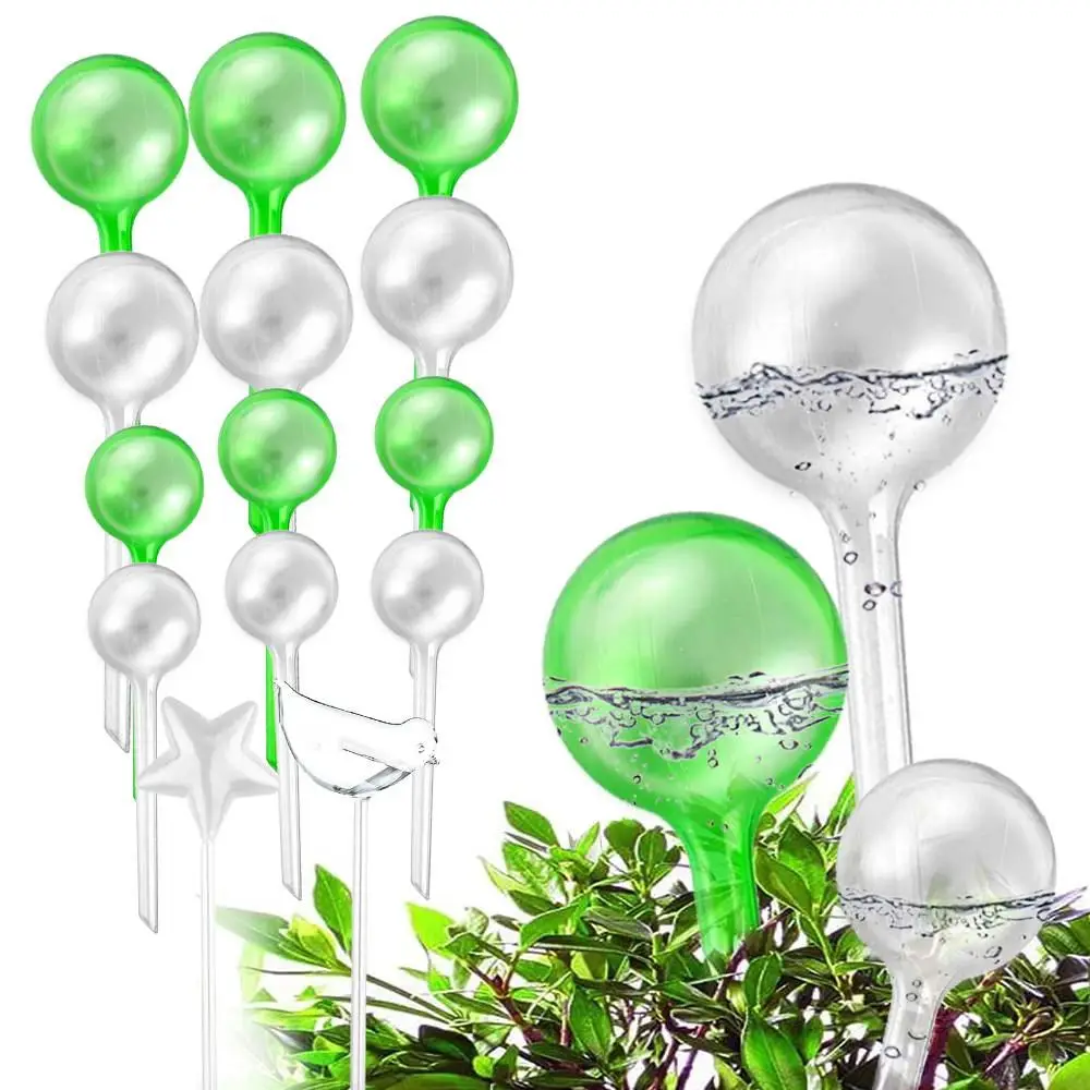 1pcs New Automatic Flower Watering Device Plant Waterer Self Watering Globes Bird Shape Hand Blown imitation Glass Aqua Bulbs