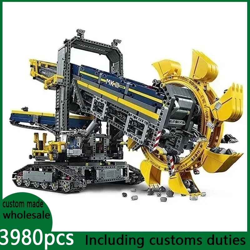 未使用 LEGO 42055 Bucket Wheel Excavator TECHNIC Power Functions 