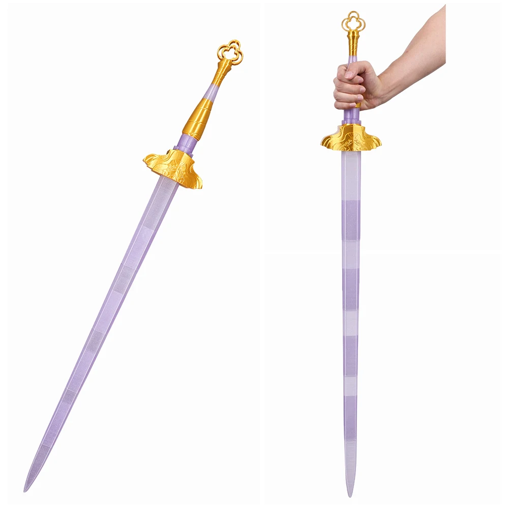 Kpop 악마 사냥꾼 Huntrix 소녀 루미 코스프레 블랙 가죽 스타일 의상 보라색 가발 루미의 검 코스프레 이벤트 할로윈