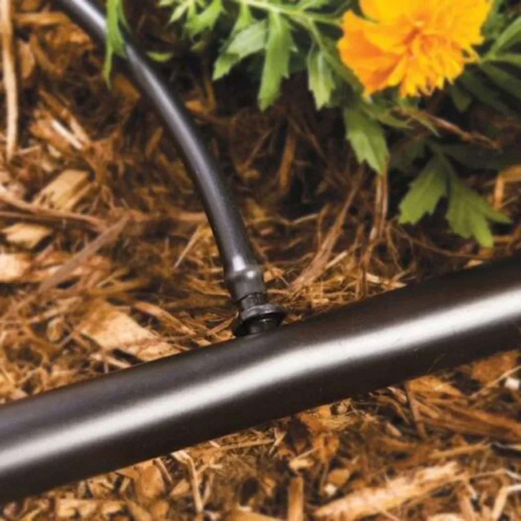 Barb Design Connector Set Contains 100 High Strength Plastic Pieces For Use With Various Brands of Drip Tubing