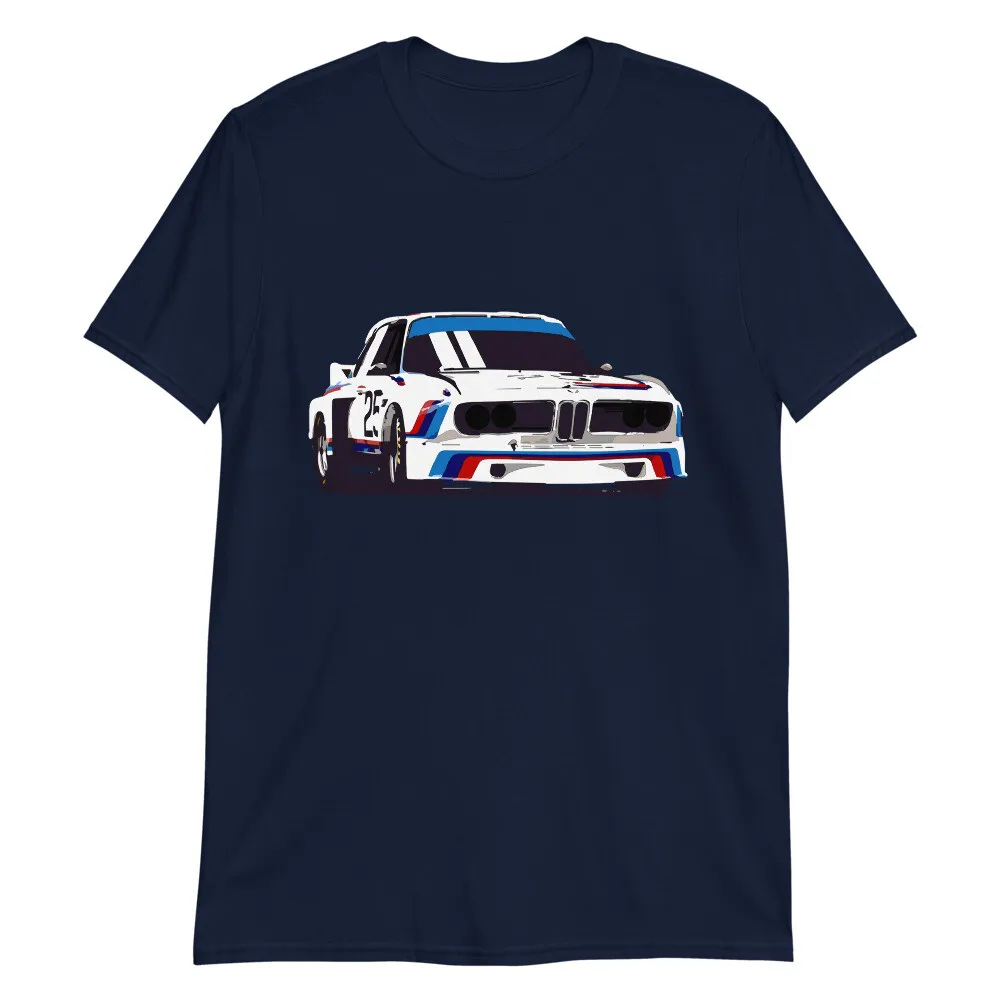 E9 3.0 CSL Vintage Race Car Short-Sleeve T-Shirt
