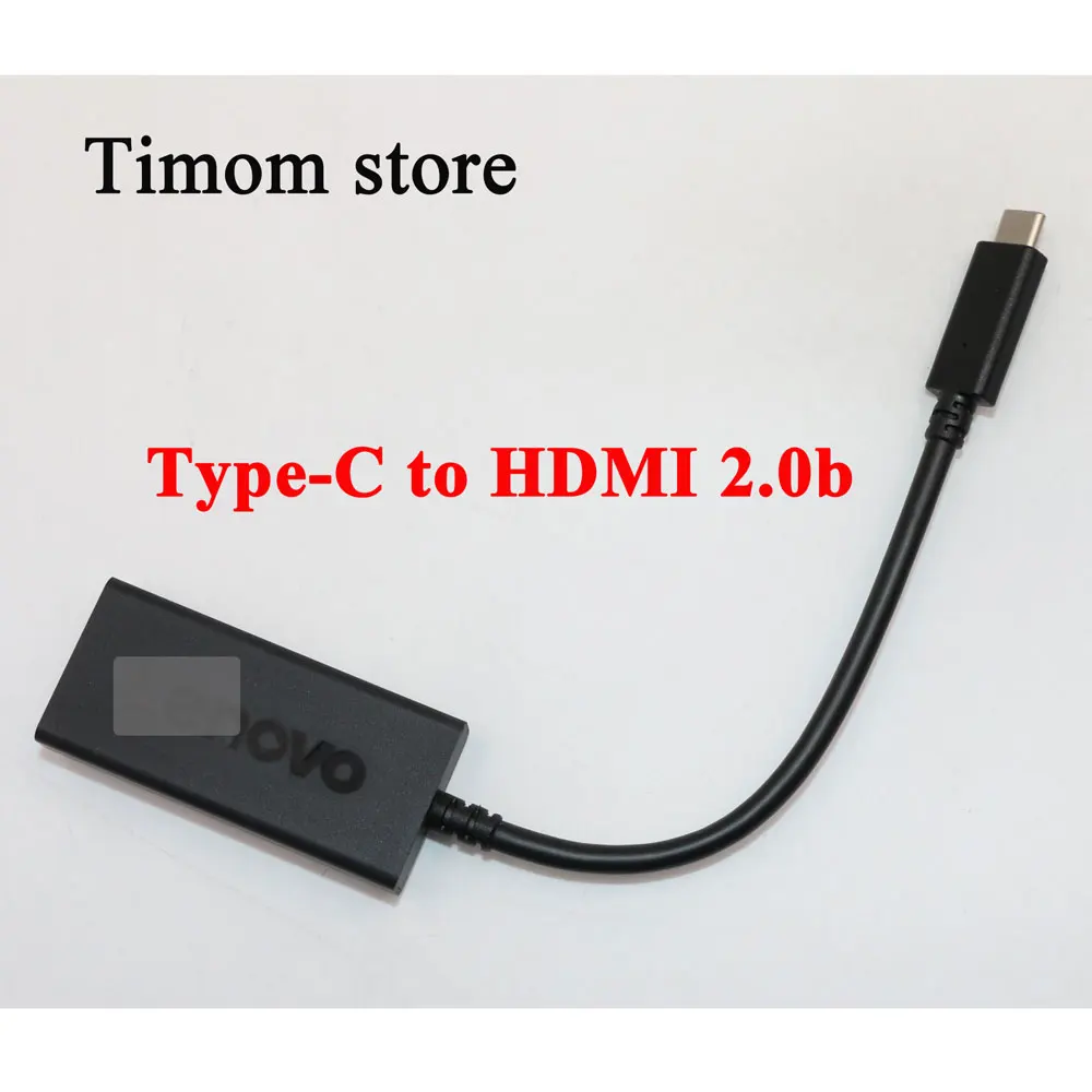03X7605 Original Brand New Type-C to HDMI 2.0b Adapter Dongle Support 4K 60Hz Thunderbolt 3 For LENOVO Laptop