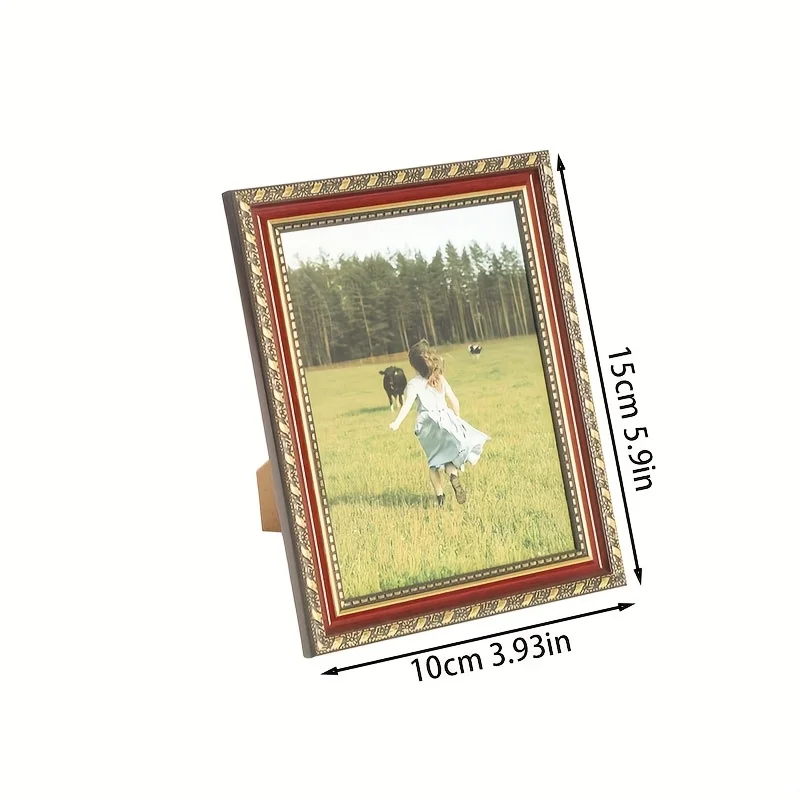 Personalized Custom European Retro Photo Frame Table Creative Modern Simple Children'S Picture Frame Photo Studio Wall Hanging