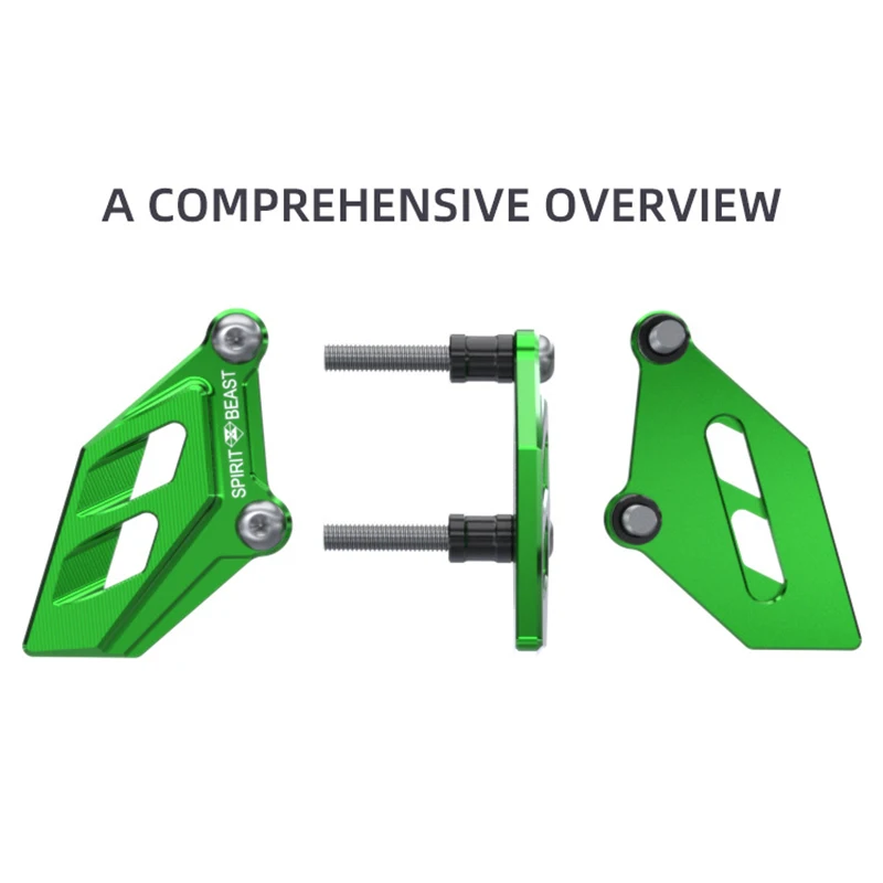 Motorcycle Front Wheel Disc Brake Caliper Cover Mount Disc Caliper Protection Board for Spirit Beast Kawasaki Ninja 400 Z400
