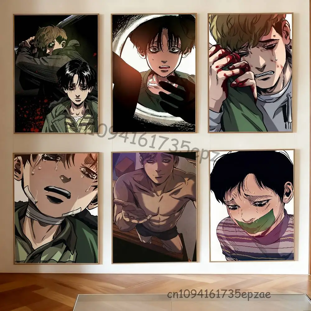 

S-StalkerS K-Killing Poster HD Art Sticky Wall Waterproof Home Living Room Bedroom Bar Aesthetic Decoration